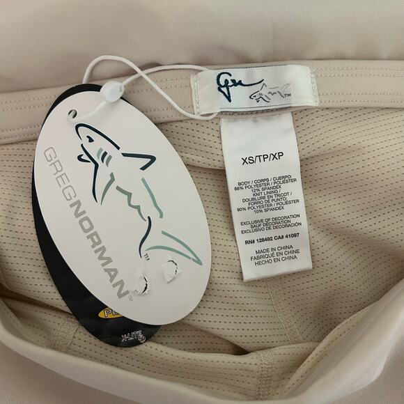 5/$25 Greg Norman Woman's X-Lite Laser Cut Scalloped Hem Golf Skort XS New - Picture 8 of 10